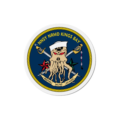 Norfolk Naval Shipyard Kings Bay Georgia Squids (U.S. Navy) Die-Cut Magnet-4" x 4"-The Sticker Space