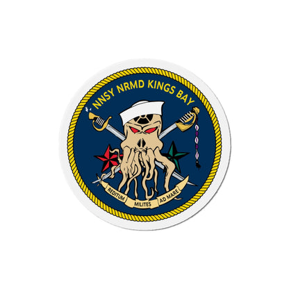 Norfolk Naval Shipyard Kings Bay Georgia Squids (U.S. Navy) Die-Cut Magnet-5" x 5"-The Sticker Space