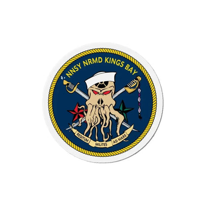 Norfolk Naval Shipyard Kings Bay Georgia Squids (U.S. Navy) Refrigerator Magnet 6 Inch - The Sticker Space
