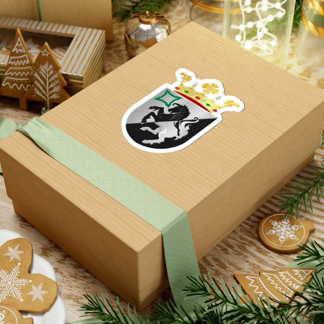 Norg wapen 1948 (Netherlands) (Coat of Arms) STICKER Vinyl Kiss-Cut Decal - The Sticker Space