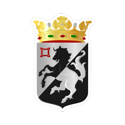 Norg wapen (Netherlands) (Coat of Arms) STICKER Vinyl Kiss-Cut Decal 3 Inch White - The Sticker Space