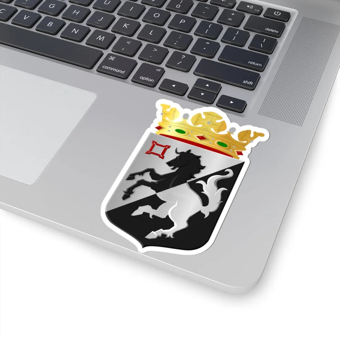 Norg wapen (Netherlands) (Coat of Arms) STICKER Vinyl Kiss-Cut Decal - The Sticker Space