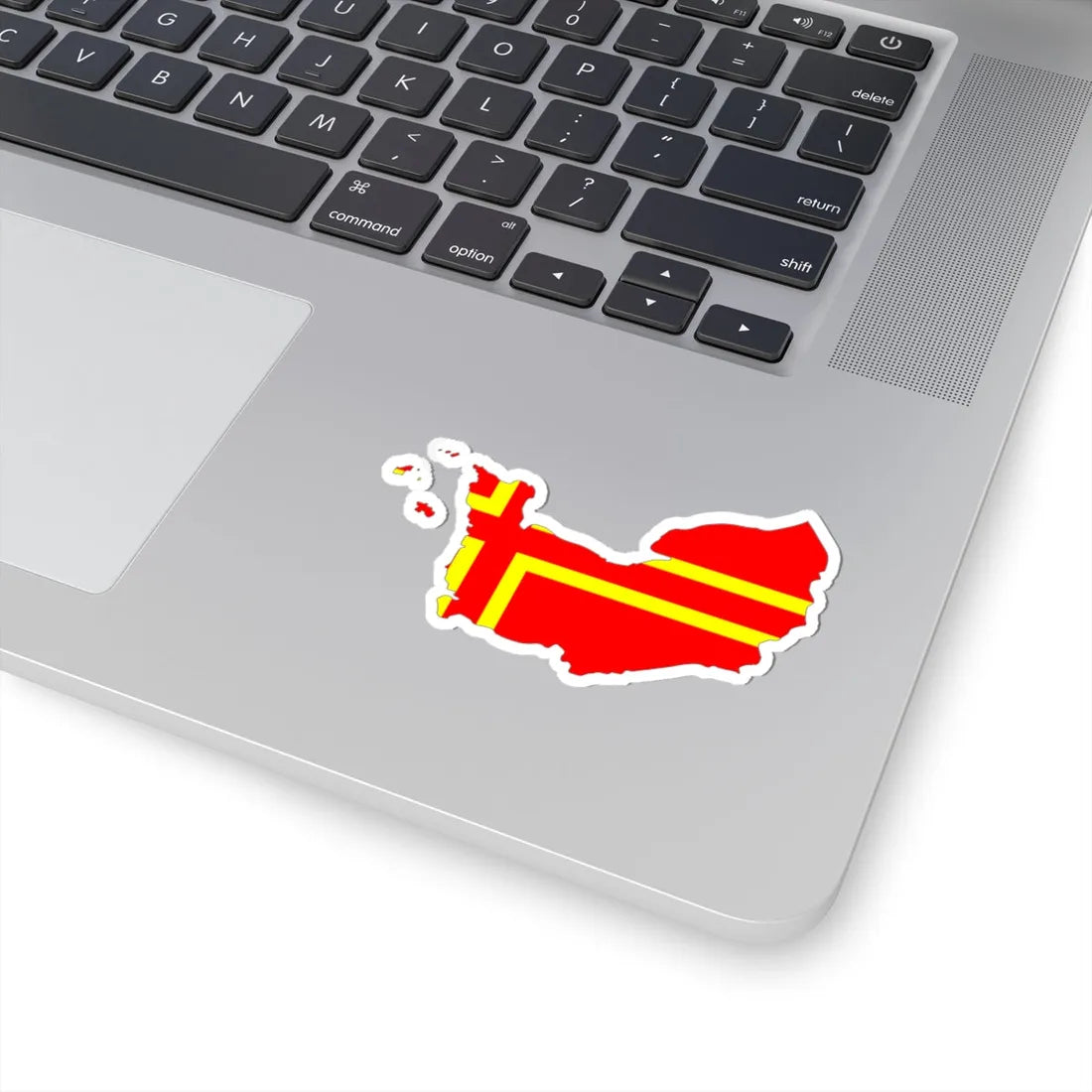 Normandy Flag Map (France) STICKER Vinyl Kiss-Cut Decal - The Sticker Space