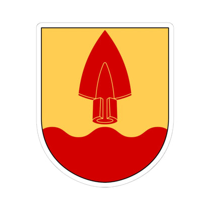 Normlösa församling vapen (Sweden) (Coat of Arms) STICKER Vinyl Kiss-Cut Decal 6 Inch White - The Sticker Space