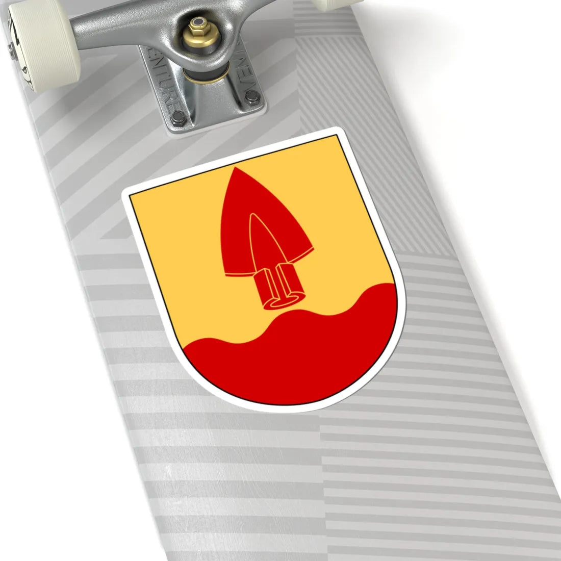 Normlösa församling vapen (Sweden) (Coat of Arms) STICKER Vinyl Kiss-Cut Decal - The Sticker Space