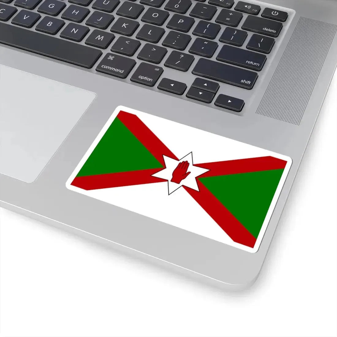 Norn Iron flag star (Ireland) STICKER Vinyl Kiss-Cut Decal - The Sticker Space