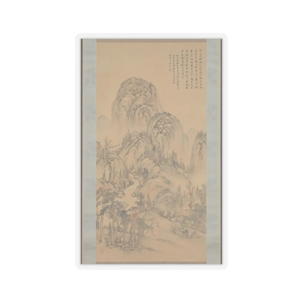 Noro Kaiseki - Meeting with a Friend on an Autumn Day - 1822 v1 - STICKER Vinyl Kiss-Cut Decal