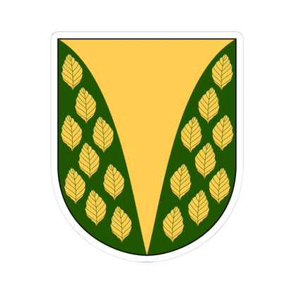 Norra Åsbo vapen (Sweden) (Coat of Arms) STICKER Vinyl Kiss-Cut Decal 3 Inch White - The Sticker Space