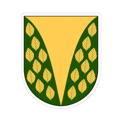 Norra Åsbo vapen (Sweden) (Coat of Arms) STICKER Vinyl Kiss-Cut Decal 6 Inch White - The Sticker Space