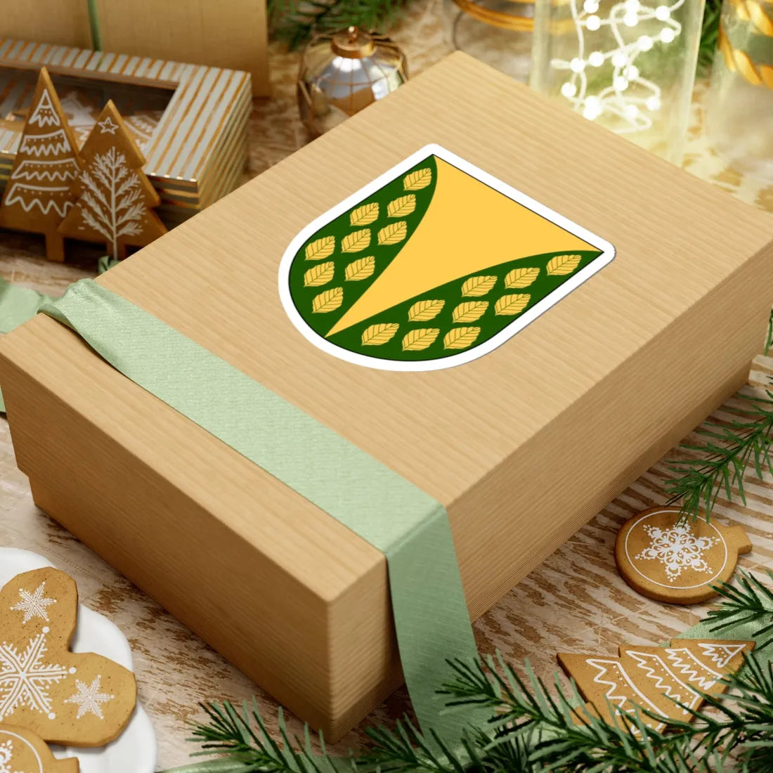 Norra Åsbo vapen (Sweden) (Coat of Arms) STICKER Vinyl Kiss-Cut Decal - The Sticker Space