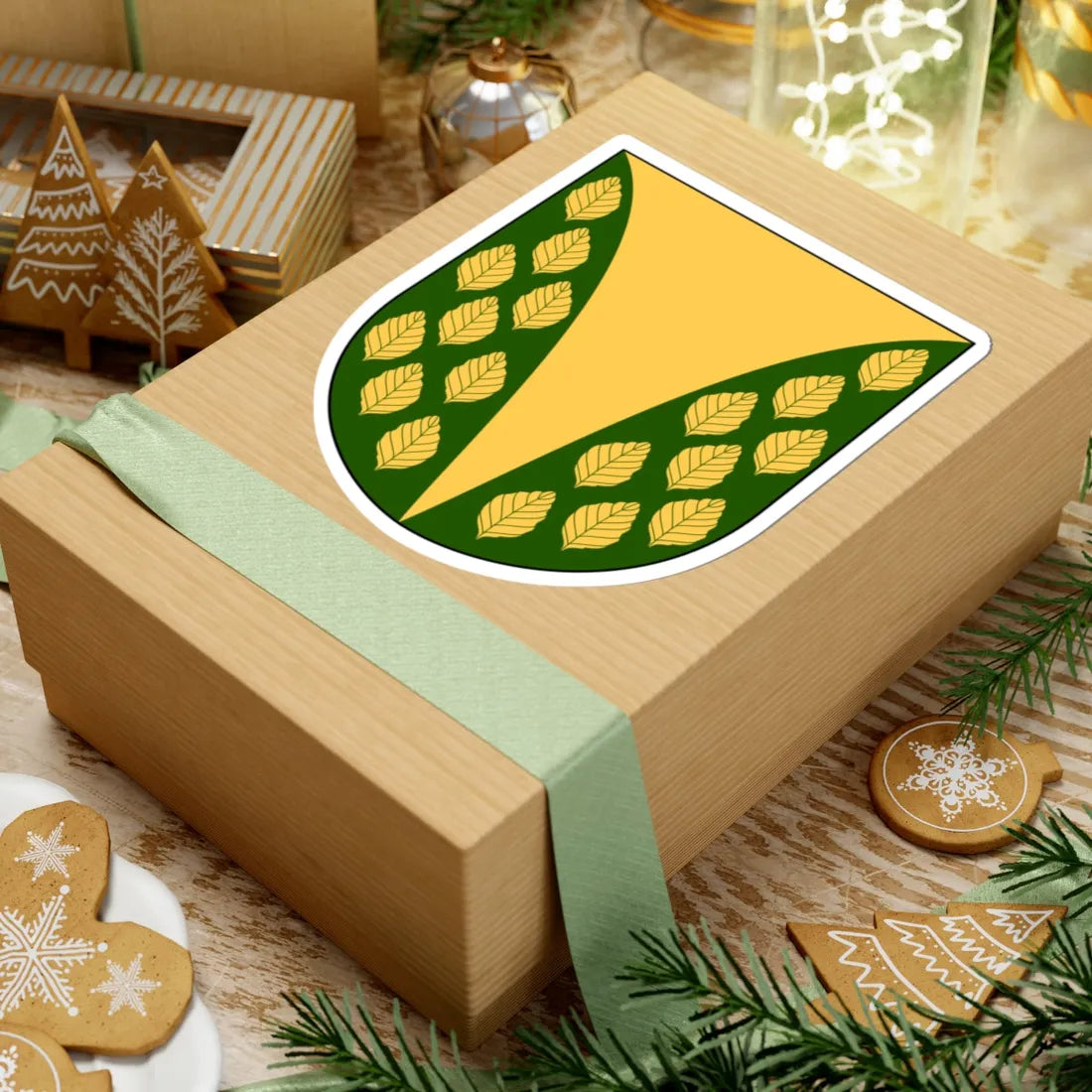 Norra Åsbo vapen (Sweden) (Coat of Arms) STICKER Vinyl Kiss-Cut Decal - The Sticker Space