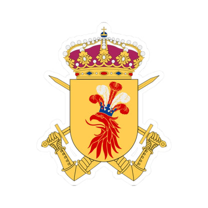 Norra skånska regementet vapen (Sweden) (Coat of Arms) STICKER Vinyl Kiss-Cut Decal 2 Inch White - The Sticker Space