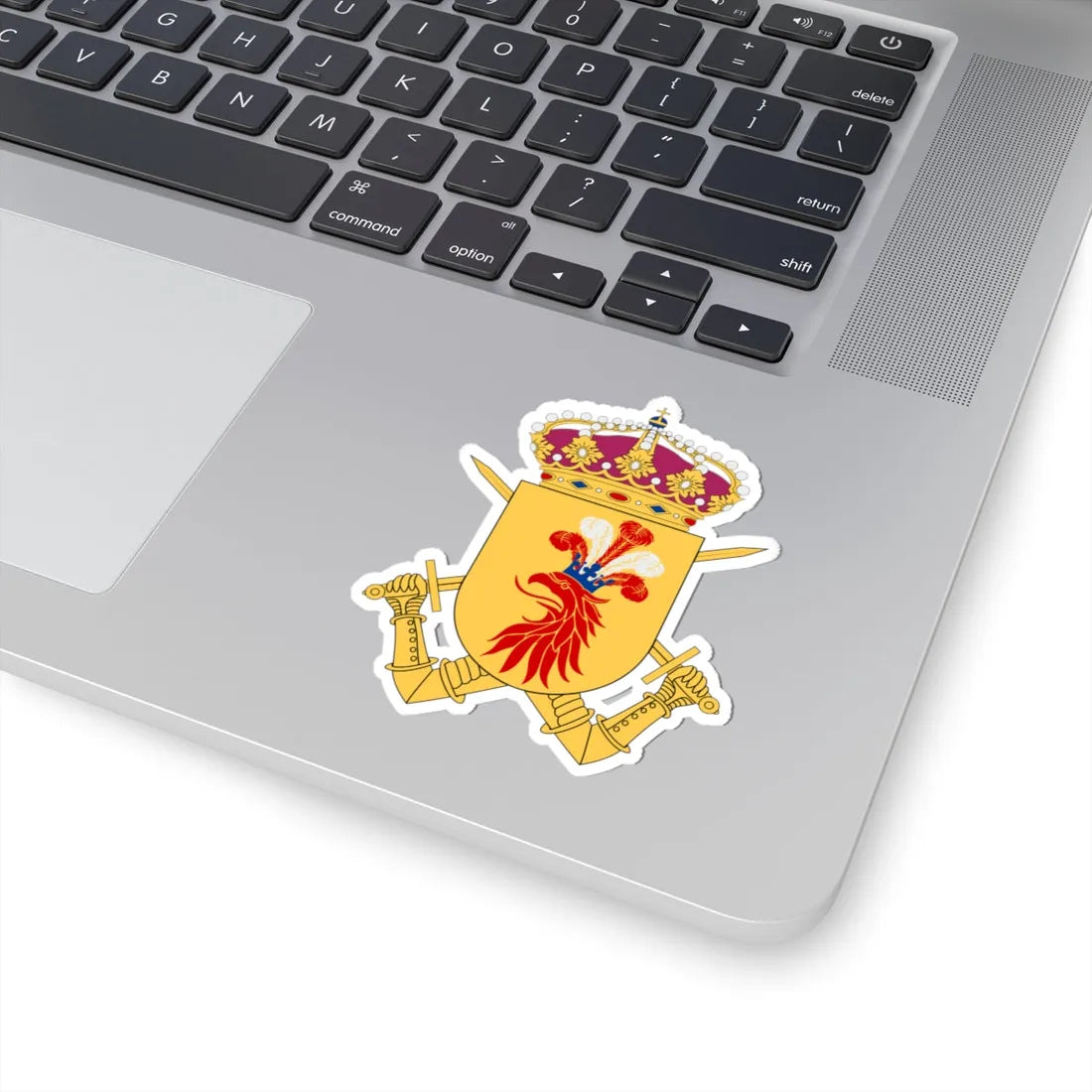 Norra skånska regementet vapen (Sweden) (Coat of Arms) STICKER Vinyl Kiss-Cut Decal - The Sticker Space