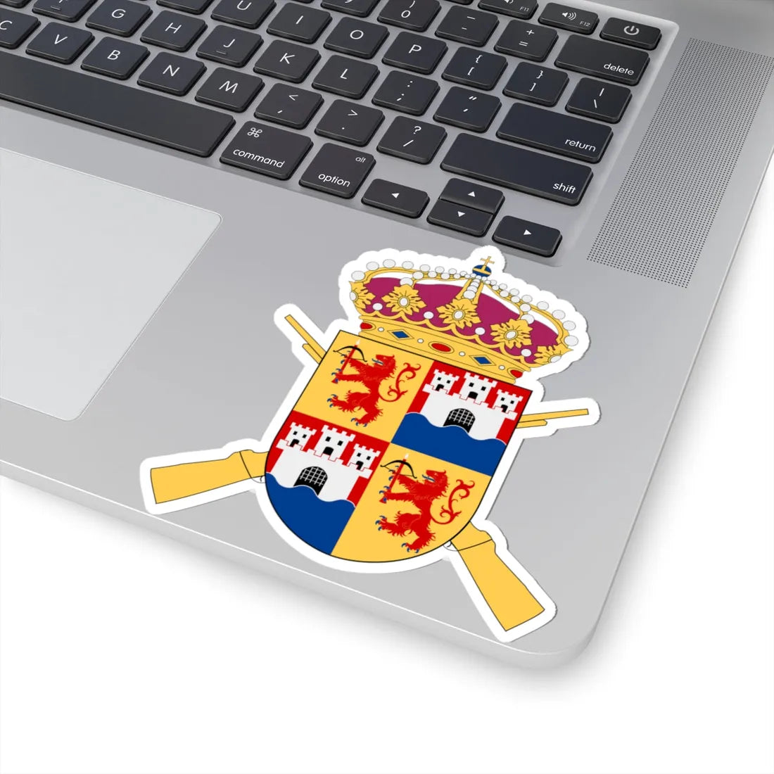 Norra Smålands regemente vapen (Sweden) (Coat of Arms) STICKER Vinyl Kiss-Cut Decal - The Sticker Space