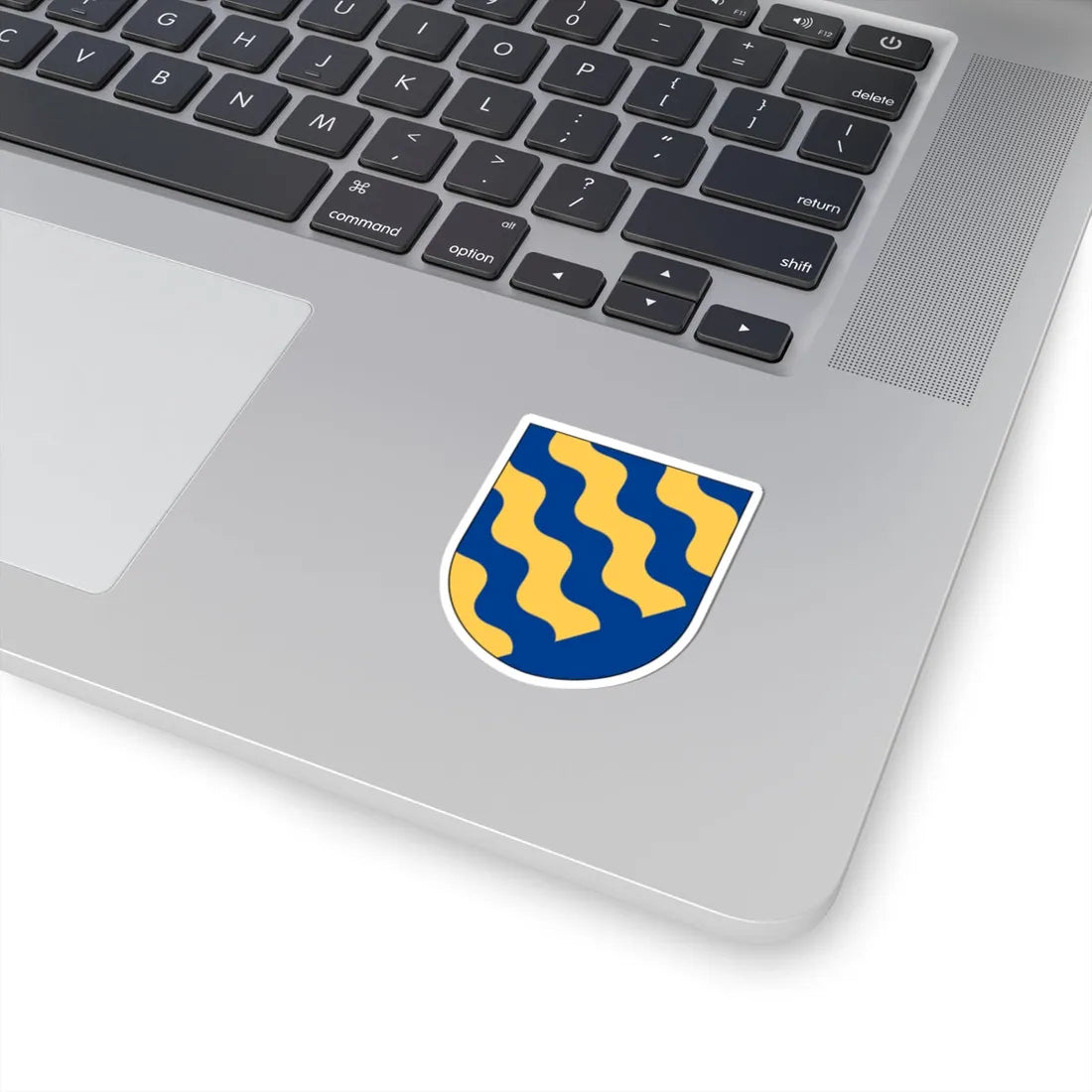 Norrbotten vapen (Sweden) (Coat of Arms) STICKER Vinyl Kiss-Cut Decal - The Sticker Space