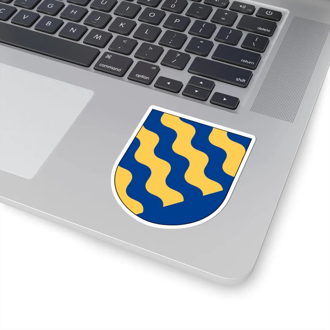 Norrbotten vapen (Sweden) (Coat of Arms) STICKER Vinyl Kiss-Cut Decal - The Sticker Space