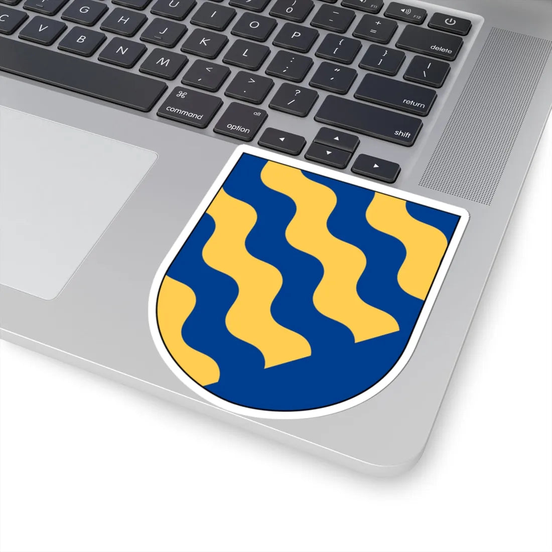 Norrbotten vapen (Sweden) (Coat of Arms) STICKER Vinyl Kiss-Cut Decal - The Sticker Space