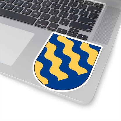 Norrbotten vapen (Sweden) (Coat of Arms) STICKER Vinyl Kiss-Cut Decal - The Sticker Space