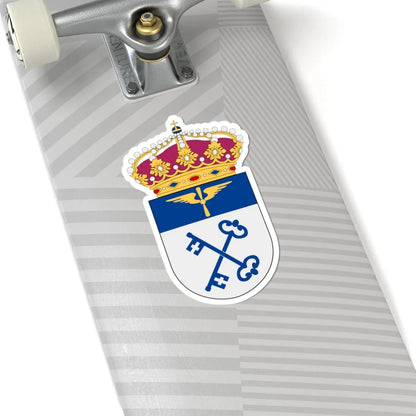 Norrbottens flygflottilj vapen (Sweden) (Coat of Arms) STICKER Vinyl Kiss-Cut Decal - The Sticker Space
