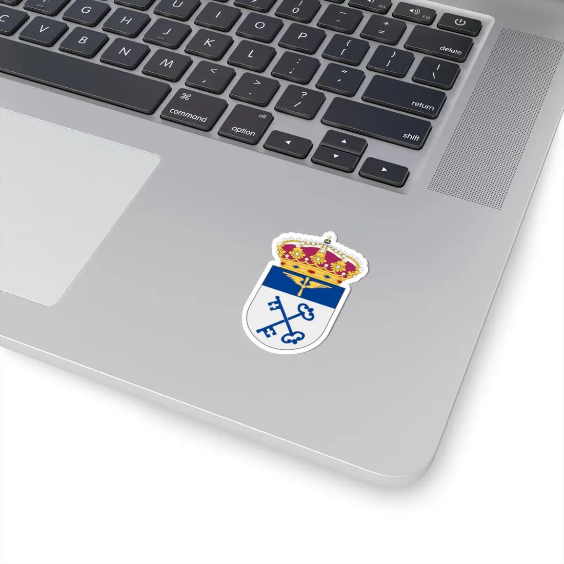 Norrbottens flygflottilj vapen (Sweden) (Coat of Arms) STICKER Vinyl Kiss-Cut Decal - The Sticker Space