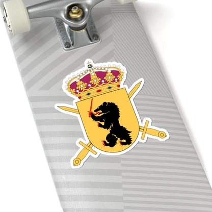 Norrbottens gränsjägargrupp (Sweden) (Coat of Arms) STICKER Vinyl Kiss-Cut Decal - The Sticker Space