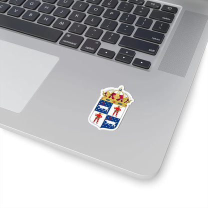 Norrbottens läns vapen crowned (Sweden) (Coat of Arms) STICKER Vinyl Kiss-Cut Decal - The Sticker Space