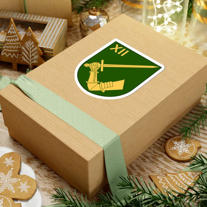 Norrbottens regemente 191. mekaniserade bataljonen 1912. pansarskyttekompaniet vapen (Sweden) (Coat of Arms) STICKER Vinyl Kiss-Cut Decal - The Sticker Space