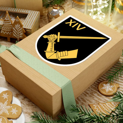 Norrbottens regemente 191. mekaniserade bataljonen 1914. stridsvagnskompaniet vapen (Sweden) (Coat of Arms) STICKER Vinyl Kiss-Cut Decal - The Sticker Space