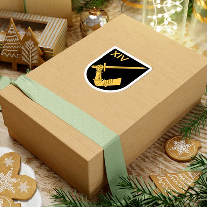 Norrbottens regemente 191. mekaniserade bataljonen 1914. stridsvagnskompaniet vapen (Sweden) (Coat of Arms) STICKER Vinyl Kiss-Cut Decal - The Sticker Space