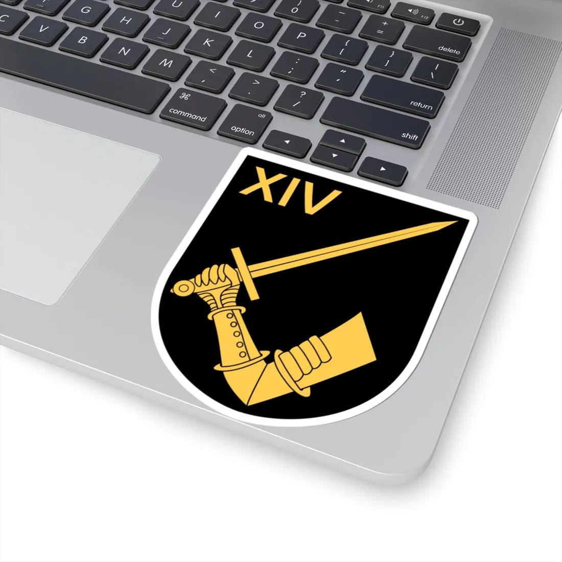 Norrbottens regemente 191. mekaniserade bataljonen 1914. stridsvagnskompaniet vapen (Sweden) (Coat of Arms) STICKER Vinyl Kiss-Cut Decal - The Sticker Space