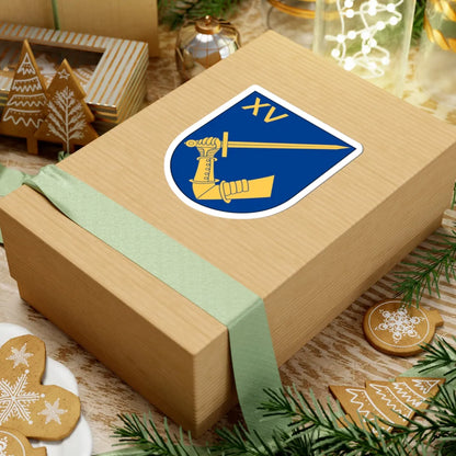 Norrbottens regemente 191. mekaniserade bataljonen 1915. trosskompaniet vapen (Sweden) (Coat of Arms) STICKER Vinyl Kiss-Cut Decal - The Sticker Space