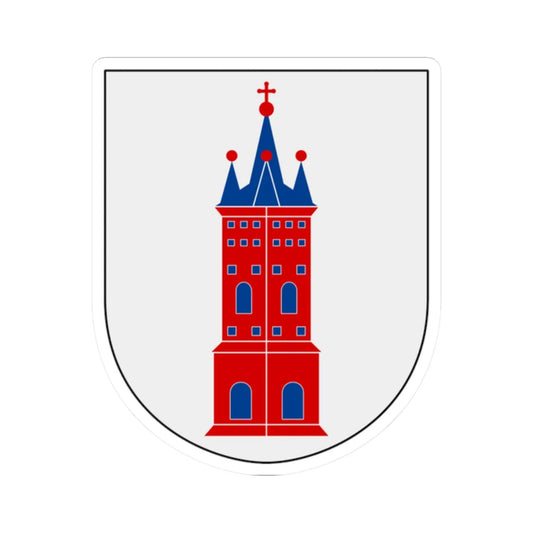 Norrbottens regemente 192. mekaniserade bataljonen Torneå kompani vapen (Sweden) (Coat of Arms) STICKER Vinyl Kiss-Cut Decal 2 Inch White - The Sticker Space