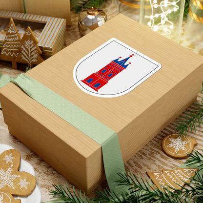 Norrbottens regemente 192. mekaniserade bataljonen Torneå kompani vapen (Sweden) (Coat of Arms) STICKER Vinyl Kiss-Cut Decal - The Sticker Space