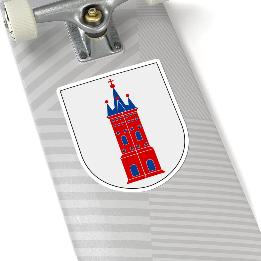 Norrbottens regemente 192. mekaniserade bataljonen Torneå kompani vapen (Sweden) (Coat of Arms) STICKER Vinyl Kiss-Cut Decal - The Sticker Space