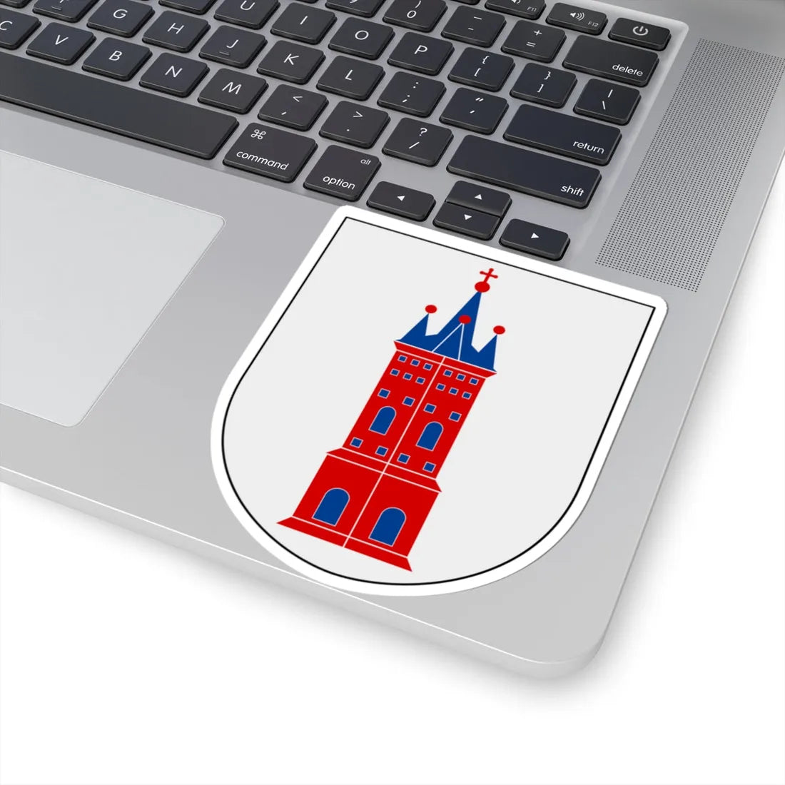 Norrbottens regemente 192. mekaniserade bataljonen Torneå kompani vapen (Sweden) (Coat of Arms) STICKER Vinyl Kiss-Cut Decal - The Sticker Space