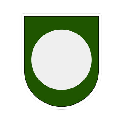 Norrbottens regemente 193. jägarbataljonen Alsens skvadron vapen (Sweden) (Coat of Arms) STICKER Vinyl Kiss-Cut Decal 2 Inch White - The Sticker Space