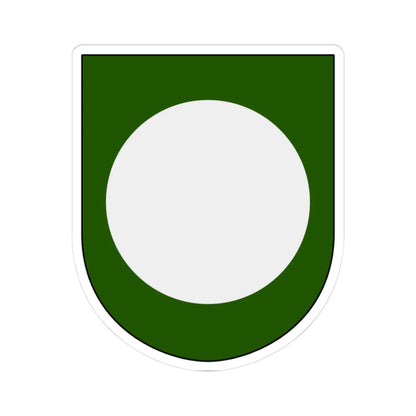 Norrbottens regemente 193. jägarbataljonen Alsens skvadron vapen (Sweden) (Coat of Arms) STICKER Vinyl Kiss-Cut Decal 3 Inch White - The Sticker Space