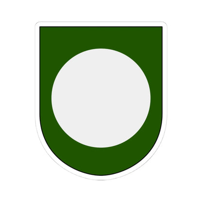 Norrbottens regemente 193. jägarbataljonen Alsens skvadron vapen (Sweden) (Coat of Arms) STICKER Vinyl Kiss-Cut Decal 4 Inch White - The Sticker Space