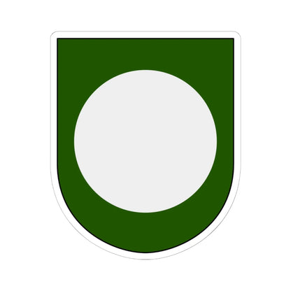 Norrbottens regemente 193. jägarbataljonen Alsens skvadron vapen (Sweden) (Coat of Arms) STICKER Vinyl Kiss-Cut Decal 6 Inch White - The Sticker Space