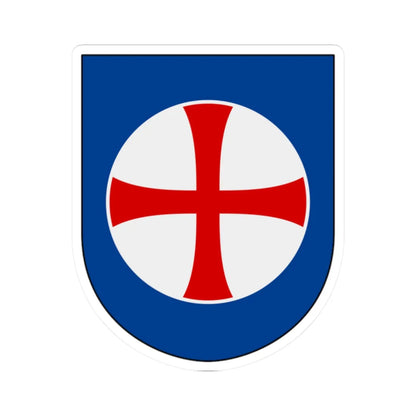 Norrbottens regemente 193. jägarbataljonen Arvidsjaur skvadron vapen (Sweden) (Coat of Arms) STICKER Vinyl Kiss-Cut Decal 2 Inch White - The Sticker Space