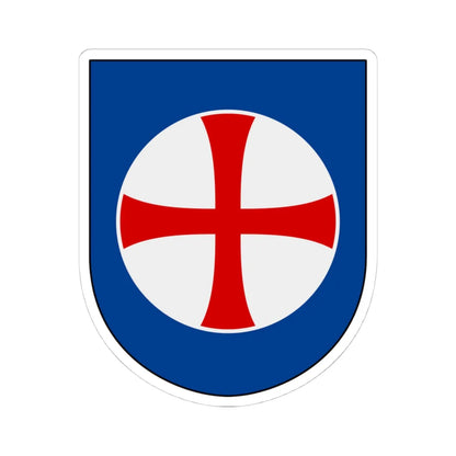 Norrbottens regemente 193. jägarbataljonen Arvidsjaur skvadron vapen (Sweden) (Coat of Arms) STICKER Vinyl Kiss-Cut Decal 4 Inch White - The Sticker Space