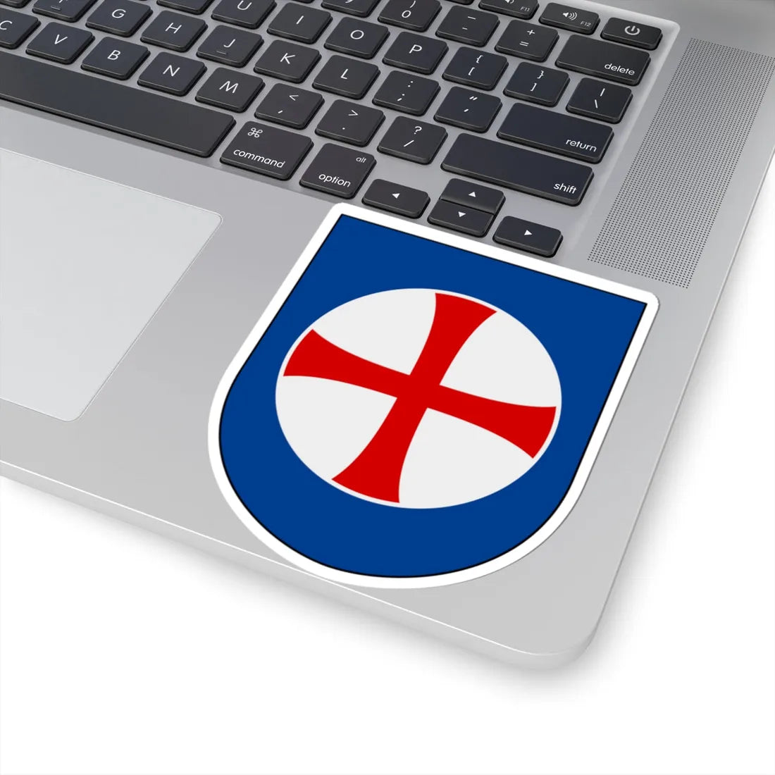 Norrbottens regemente 193. jägarbataljonen Arvidsjaur skvadron vapen (Sweden) (Coat of Arms) STICKER Vinyl Kiss-Cut Decal - The Sticker Space