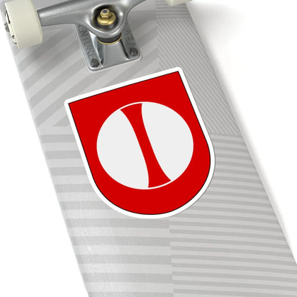 Norrbottens regemente 193. jägarbataljonen Frösö skvadron vapen (Sweden) (Coat of Arms) STICKER Vinyl Kiss-Cut Decal - The Sticker Space