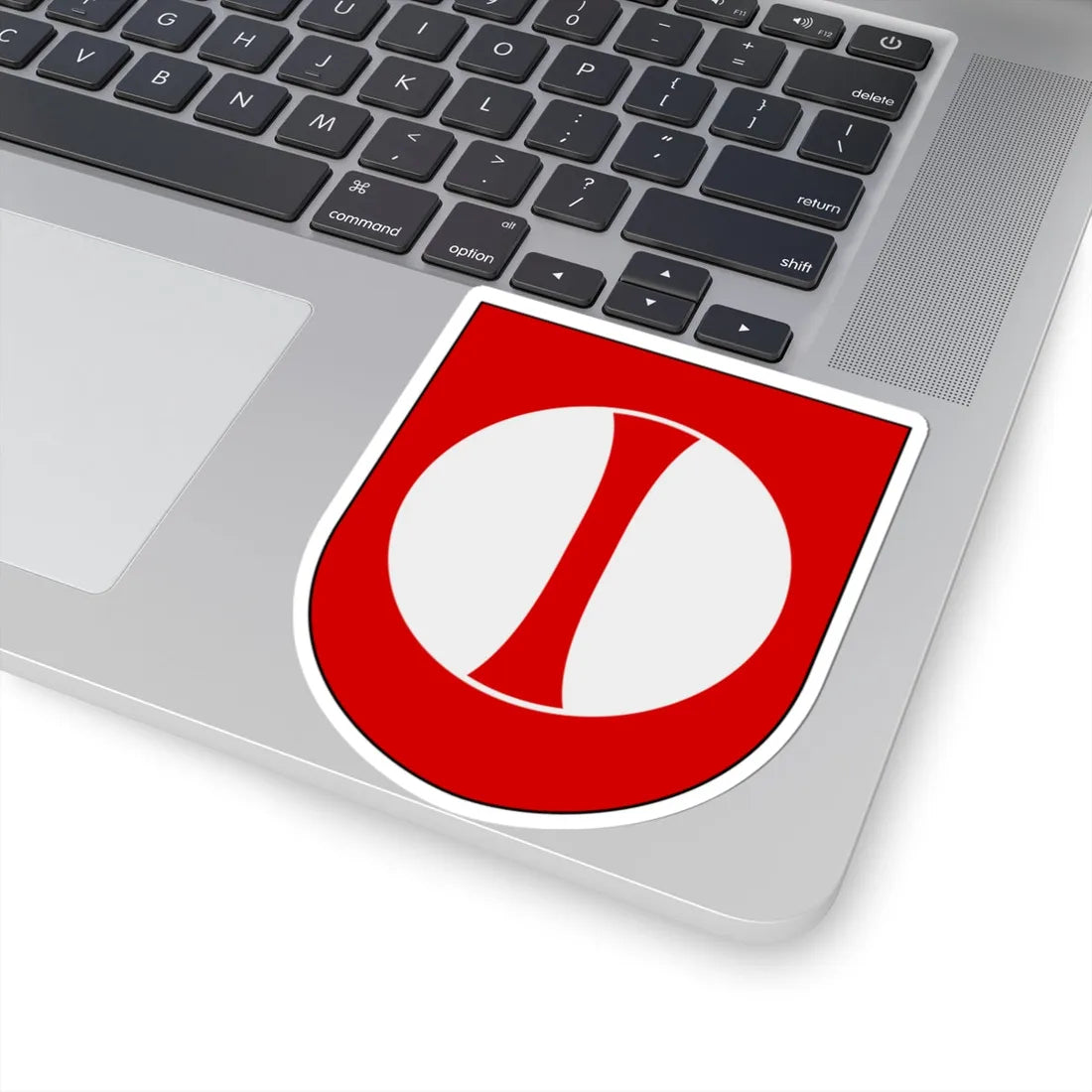 Norrbottens regemente 193. jägarbataljonen Frösö skvadron vapen (Sweden) (Coat of Arms) STICKER Vinyl Kiss-Cut Decal - The Sticker Space