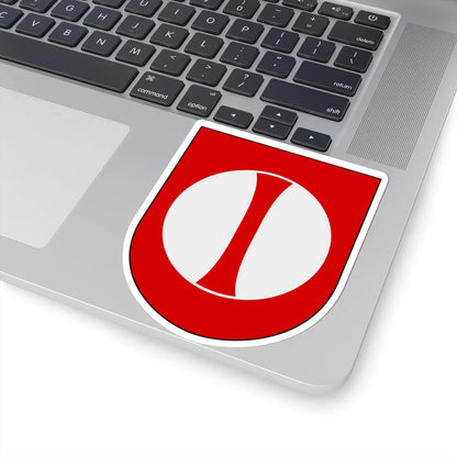 Norrbottens regemente 193. jägarbataljonen Frösö skvadron vapen (Sweden) (Coat of Arms) STICKER Vinyl Kiss-Cut Decal - The Sticker Space