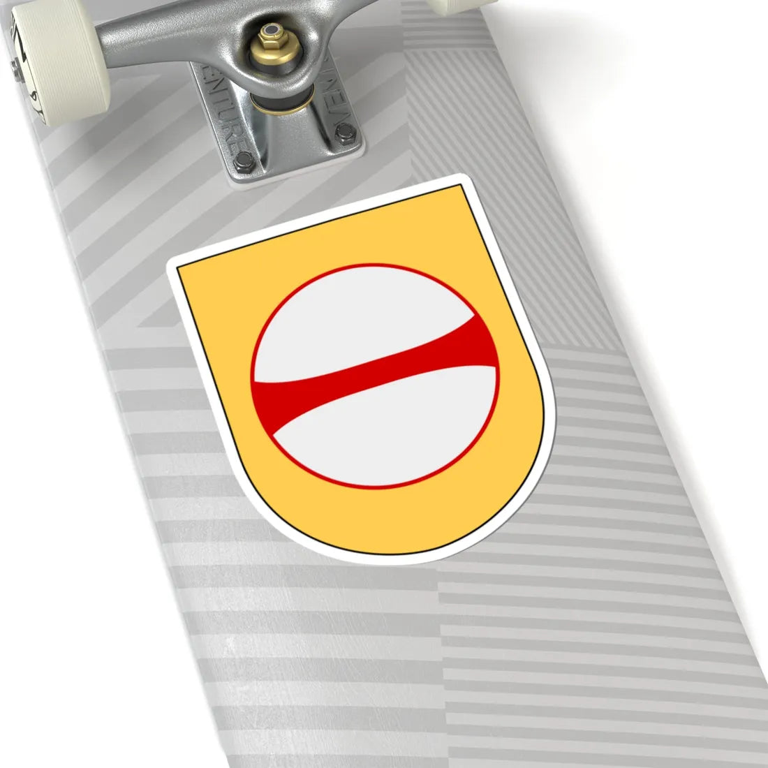 Norrbottens regemente 193. jägarbataljonen Umeå skvadron vapen (Sweden) (Coat of Arms) STICKER Vinyl Kiss-Cut Decal - The Sticker Space