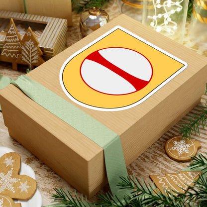 Norrbottens regemente 193. jägarbataljonen Umeå skvadron vapen (Sweden) (Coat of Arms) STICKER Vinyl Kiss-Cut Decal - The Sticker Space