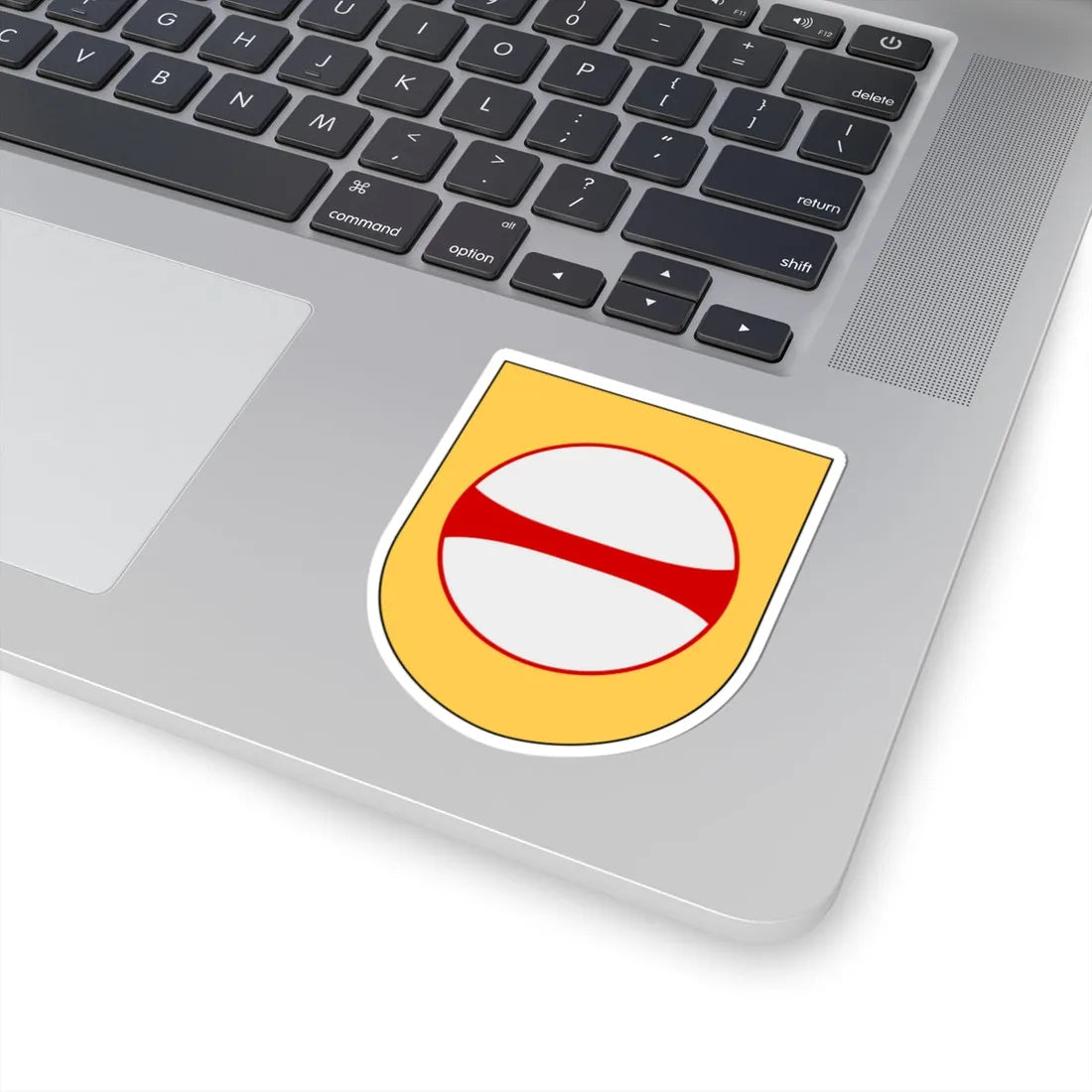 Norrbottens regemente 193. jägarbataljonen Umeå skvadron vapen (Sweden) (Coat of Arms) STICKER Vinyl Kiss-Cut Decal - The Sticker Space