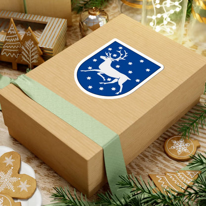 Norrbottens regemente Livkompaniet vapen (Sweden) (Coat of Arms) STICKER Vinyl Kiss-Cut Decal - The Sticker Space