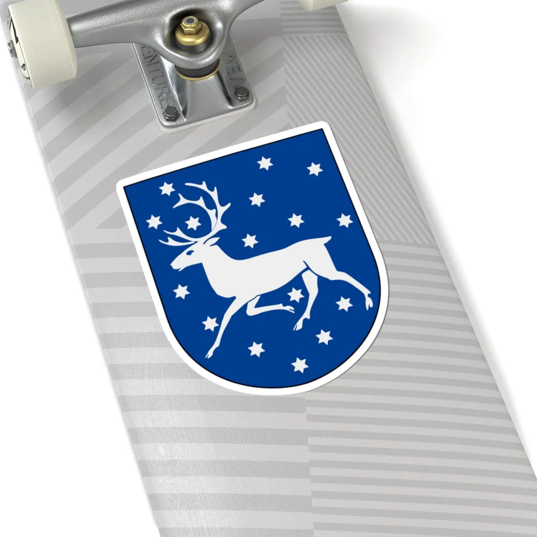 Norrbottens regemente Livkompaniet vapen (Sweden) (Coat of Arms) STICKER Vinyl Kiss-Cut Decal - The Sticker Space